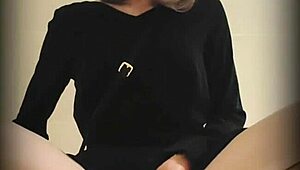 Intriguing Asian Shemale Ladyboy Jerks Monster Cock Handjob Cumshot Public Outdoor Cute