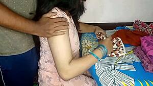 Village bhabhi bent over for devar's doggystyle in desi MMS viral leak?