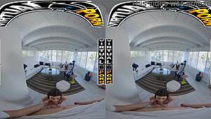 Stepsister Mae Milano Stuffing Stepbro's Dick Deep in Her Mouth Makes Him Moan Wildly