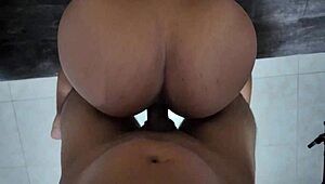 Colombian Girlfriend Craves Wild Creampie Ride in POV