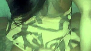 Massage Explodes Into Petite Wet Pussy Monster Cock Pounding!