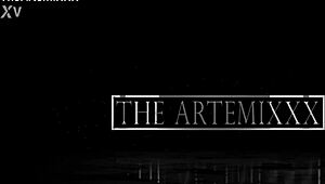 saucy sapphire's first bbw scene with artemis popping her hairy cherry