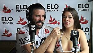 ema ribeiro jumps into elo podcast challenges with cute colombian casting interview vibes