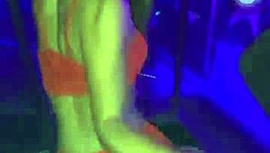 Nick Rodrigues dances funk with naughty Brazilian novinha at public baile voyeur outdoor