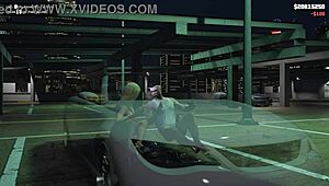 gta 5 player hires hooker for car sex service