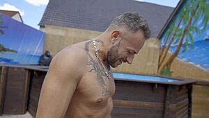 New German Granny's Huge Natural Tits Tease Big Cock Missionary Pounding