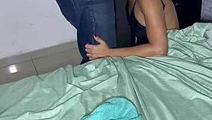 whoa belinha gifts hubby's pussy to bodybuilder couple at beach, gets lingerie tease, outdoor fucking and double creampie 😍👅💦