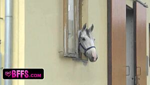 skinny blonde teen best friends rip clothes for young fucking on road trip