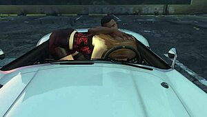 Franklin, ever tried banging a hot hooker in your car during this GTA sex game?