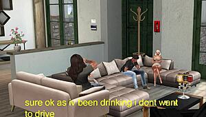 weekend with a friend's wife turns into secret cheating heat