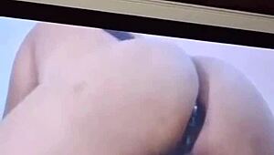 Tributo Jumjum68 Features La More Linda In Homemade Solo Orgasm Session