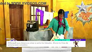 sexy peruvian latina gabriela serpa strips from bikini in hot tease