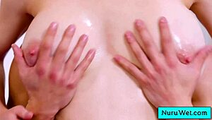 yo pigtailed blonde masseuse octavia red sucks david lee's cock before hard fuck