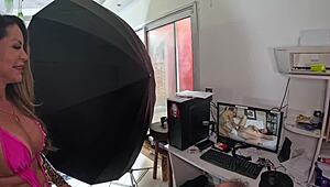 CLEO CADILLAC'S FIRST TIME! FISTING WET PUSSY AND ASS IN MANSION SHOWER ORGY!