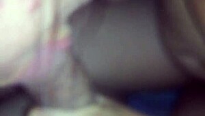 my wife drops to her knees for some casual oral fun right there