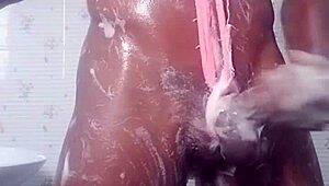 Just chilling and playing around under the warm shower spray today
