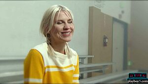 Petite Blonde Milf Cheerleader Lennon Elizabeth Strips Clothes Ripped On Bball Court!