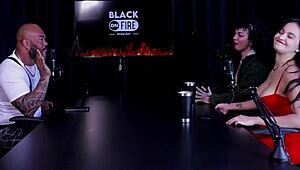 dad saw her nude vid now she takes brutal pussy pounding publicly