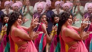 Katrina Kaif's Boobs Tease in Slow Motion Jumping Clips