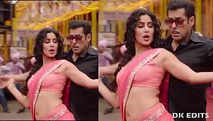 Katrina Kaif's Boobs Tease in Slow Motion Jumping Clips