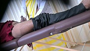 LUCKY Patient Gets DOCTOR Handjob in Hospital!