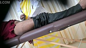 LUCKY Patient Gets DOCTOR Handjob in Hospital!