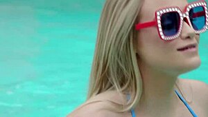 Stepdaughter Chloe Rose Makes Daddy Explode Cum Rockets On 4th Of July