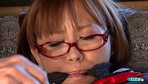 lovely hogtied by creep turns into asian slave fucktoy!!