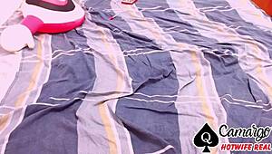 Hotwife flaunts her fat ass to snag a lover for cuckold fun