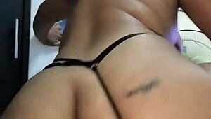 POST-PARTY FUCK SHE DIDN'T WANT ANYONE TO SEE!! RIDING THAT BIG COCK COWGIRL STYLE CLOSE-UP!