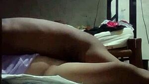 Intense Bedroom Massage Turns Passionate Asian Big Ass Creampie Quickie