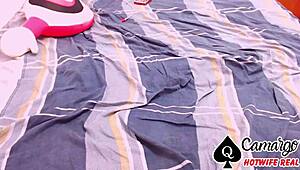 Hotwife flaunts her fat ass to snag a lover for cuckold fun