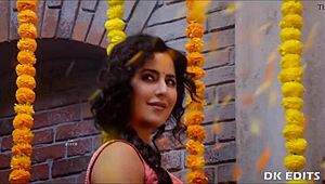 Katrina Kaif's Boobs Tease in Slow Motion Jumping Clips