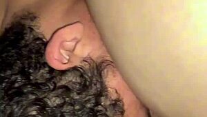 wife's huge clit gets sucked rich on camera as her wet vagina throbs