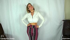 anabelle pync teases in skimpy kitty panties close-up hd