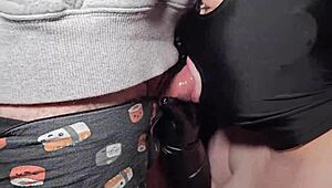 Huge Cumshot Dumps Monster Load On Condom Before Double Facial Swap