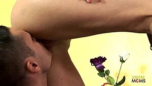 wow skinny brenda's tight pussy gets licked fingered and fucked doggystyle till cum!