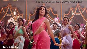 Katrina Kaif's Boobs Tease in Slow Motion Jumping Clips