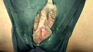 dude watches pretty student with tight shaved pussy get doggystyle creampied hard till she squirts