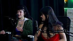 dad saw her nude vid now she takes brutal pussy pounding publicly