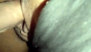 dude watches pretty student with tight shaved pussy get doggystyle creampied hard till she squirts