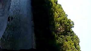 wanna see that interracial public doggystyle pounding outdoors?