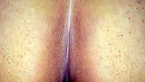 Neighborhood Prostitute Muffled Moans During Rough Pussy Slam