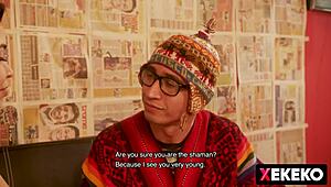 peruvian witch tricks hot venezuelan into wild titty fuck lies!