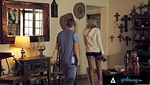 adriana chechik turns squirting nympho under dr jensen's hospital touch.