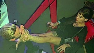 oh man i meant to say free foot fetish fun but with this pro at swing club real deal footage... barefoot gagging deepthroat 😩👣