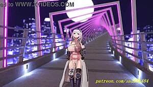 heart races with novr mmd noel dance 3d hololive hentai emotional thrill overload