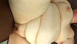 oh man i love rubbing my huge cock on this fat bbw wife's pussy till she orgasms hard then creampie her plump ass