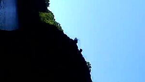 wanna see that interracial public doggystyle pounding outdoors?