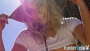 Tiny Katie Jean's Passionate Blonde Reveal